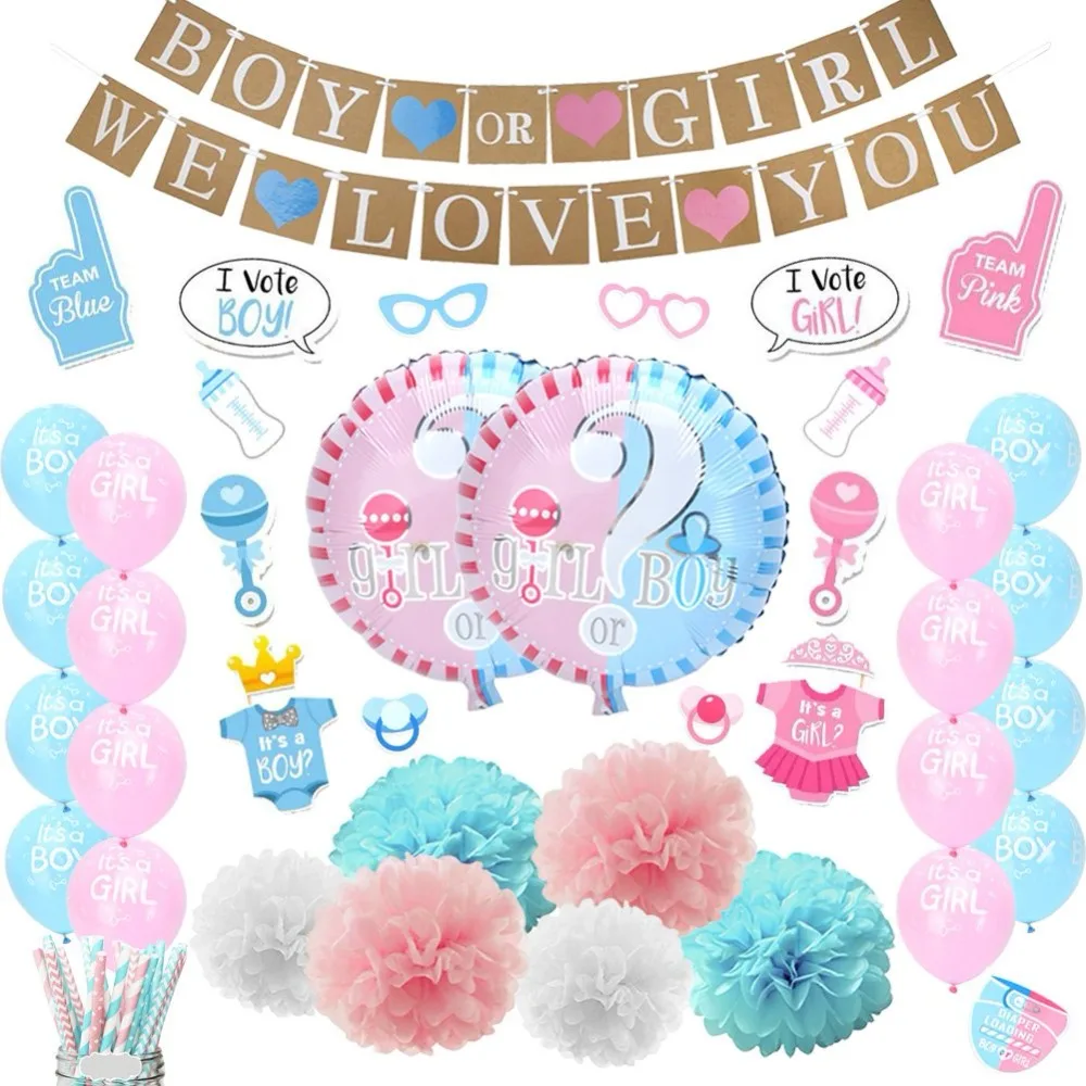 59 шт./упаковка декоративные шары для детской вечеринки|Украшения своими руками