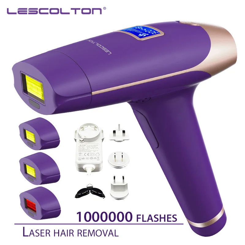 Бритва LESCOLTON T009i для мужчин и женщин безболезненное удаление волос на лице теле