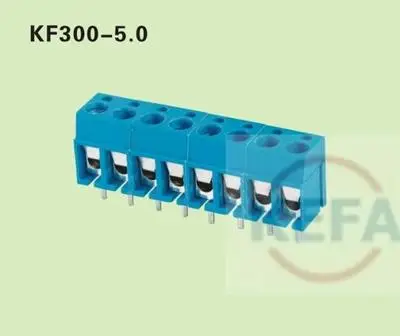 Универсальный винтовой клеммный блок KF300 200 шт. 2P 2 pin 5 0 мм Комбинируемый 300 В 16 А