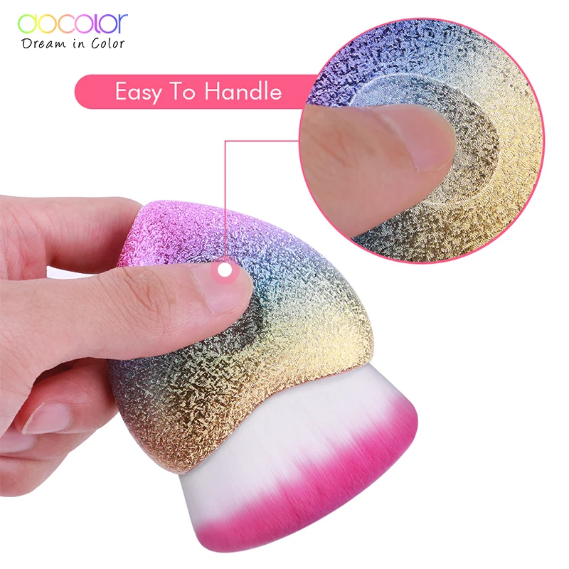 Docolor Multi-function Powder Brush Contour Face Makeup Brushes Synthetic Hairs Fantasy Cosmetics Tool Pincel Maquiagem | Красота и