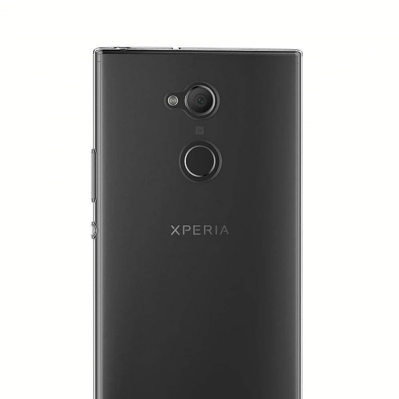 Чехол для sony Xperia XA2 TPU Силиконовый прочный прозрачный мягкий чехол двойной