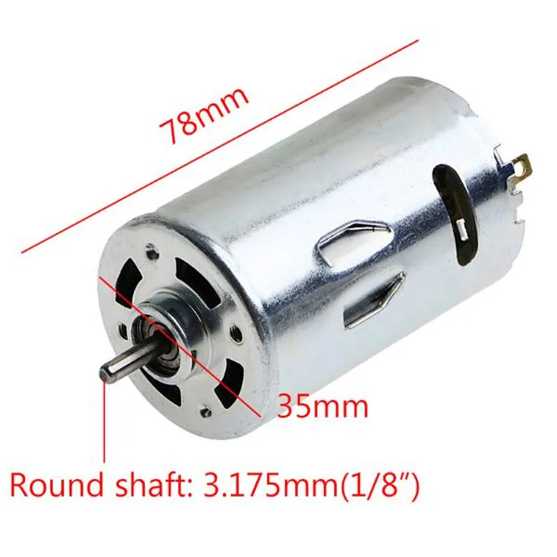 Dc 12-36V Lathe Press 555 Motor With Miniature Hand Drill Chuck And Mounting Bracket | Инструменты