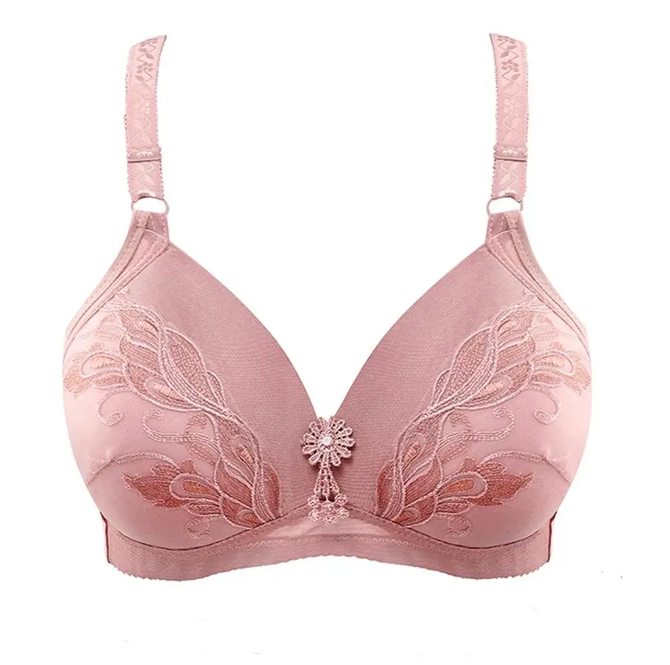 Бюстгальтер большого размера сконцентрированный в ультратонком дышащем