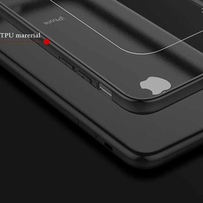 Tenwow прозрачный антидетонационных чехол для iPhone X 6s 7 Plus 8 телефон силиконовый XS XR MAX