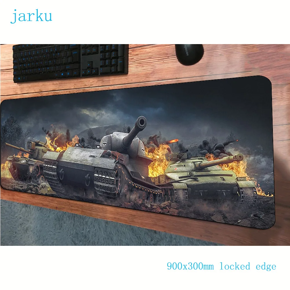 Коврик для мыши world of tanks 900x300 мм коврик компьютерной с HD рисунком игровые