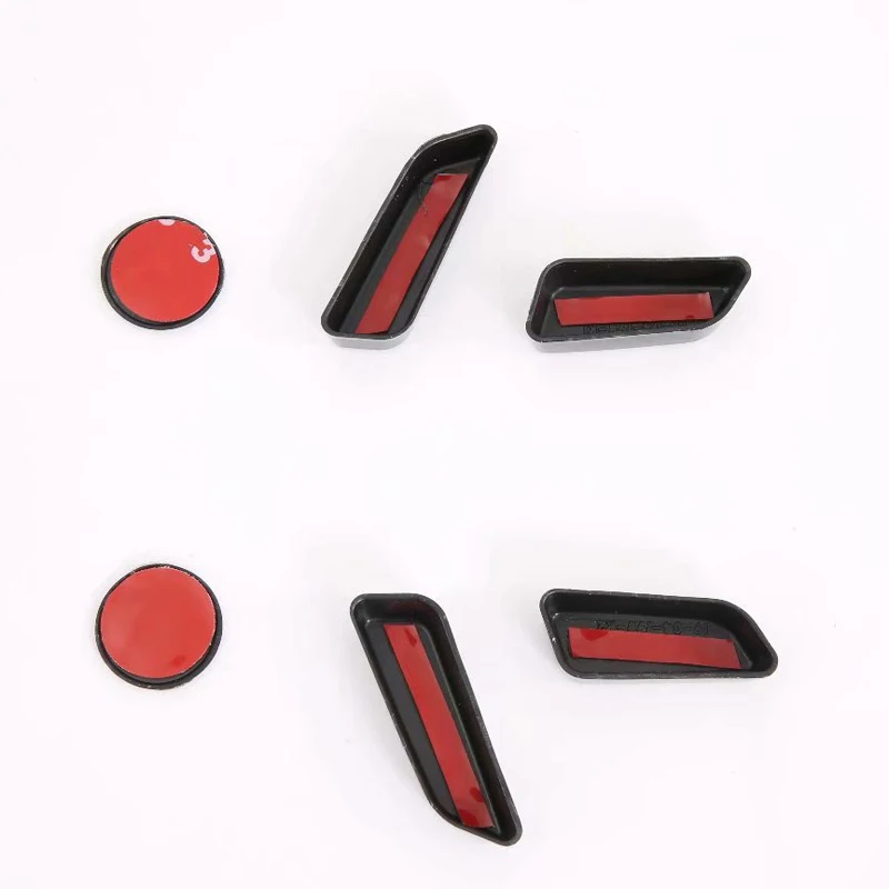

Car Styling 6PCS ABS Plastic Interior Car Seat Adjustment Cover Trim For Tesla Model 3 2017 2018 2019