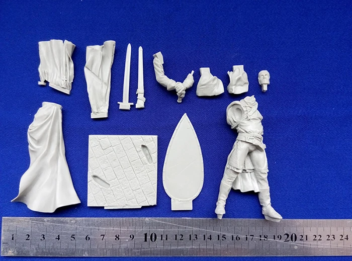 Новинка несобранный полимерный набор 1/18 дюймов 90 мм ранний воин с мечом игрушки