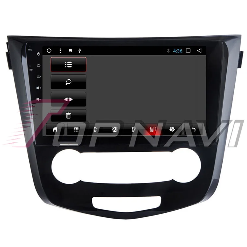 Автомобильный медиацентр для Nissan Qashqai 2016 10 1 'ɺndroid 8 Topnavi GPS-навигатор