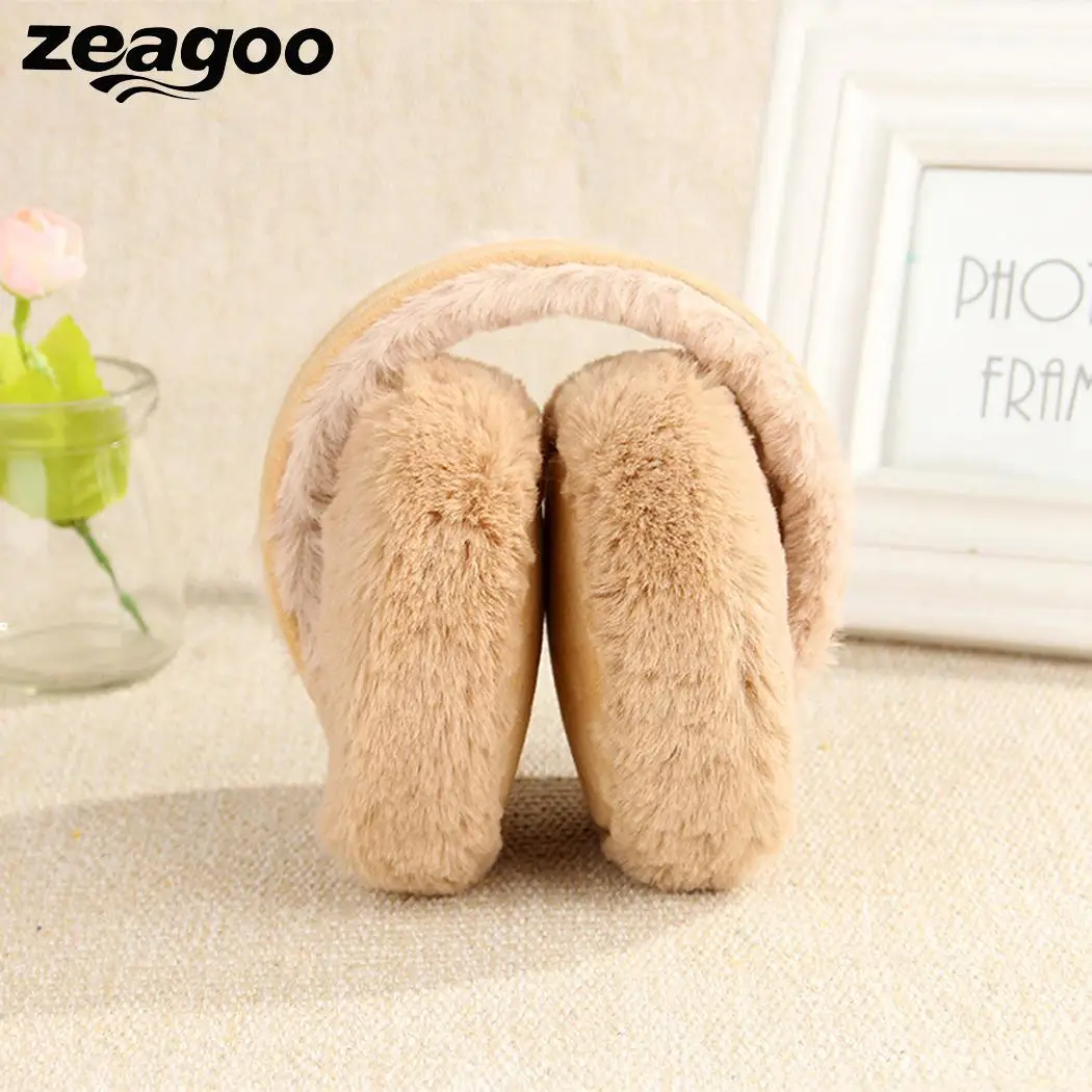 Новая зимняя Уютная теплая повязка на голову наушники для ушей звукозащитные