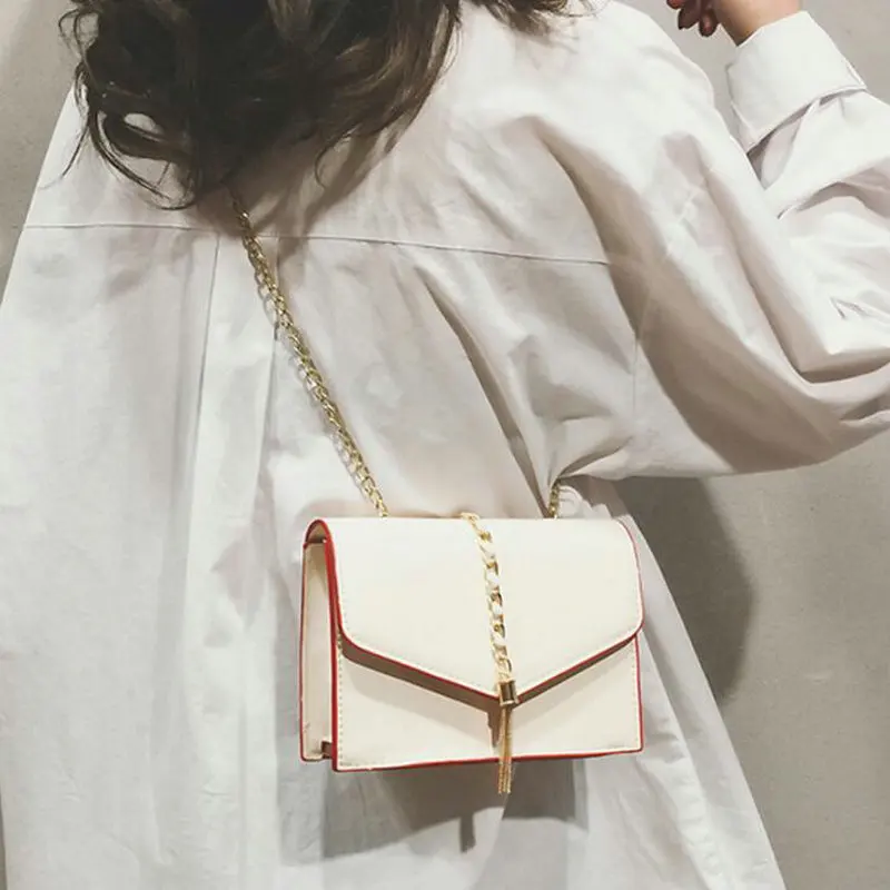 Новинка женские кожаные сумки мессенджеры с кисточками мини женская сумка через