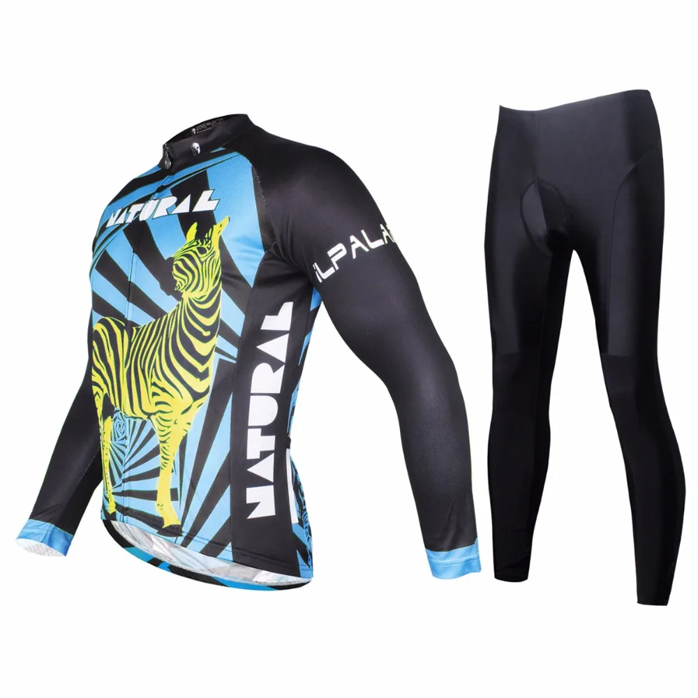 ILPALADINO Vélo наборы с длинным рукавом велосипед одежда Ropa Ciclismo Костюмы Mailot Equipe De