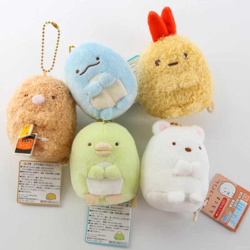 7 см плюшевая игрушка Sumikko gurahi Маленькая подвеска Peluche чучела животных кукла
