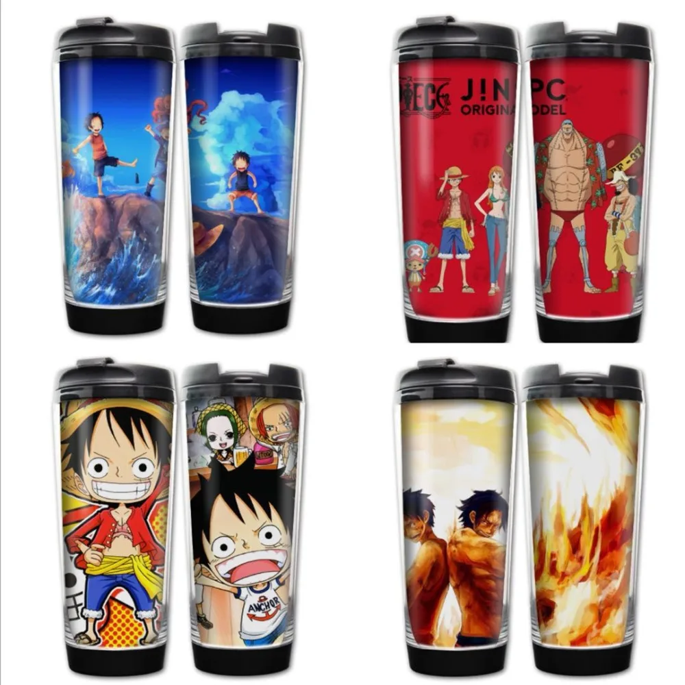 Комикс подарок цельный обезьянка д Луффи теплоизоляционная чашка из нержавеющей