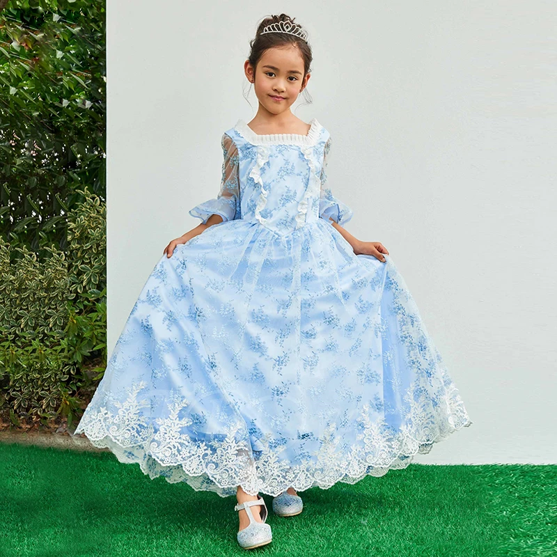 Для мамы и дочки платья принцессы свадебное платье Подходящая одежда для