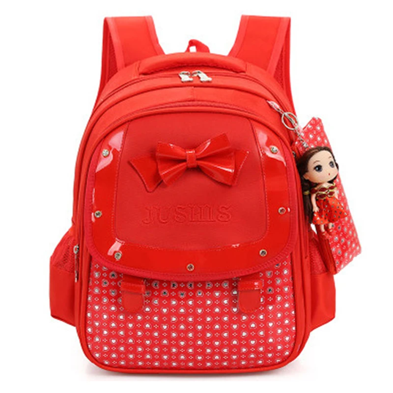 Милые детские рюкзаки для девочек школьные ранцы ортопедический