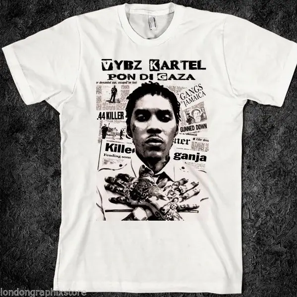 Регги раста Jah Jamaica футболка Chronixx Vybz Kartel Yellowman топы Мужские футболки мужские