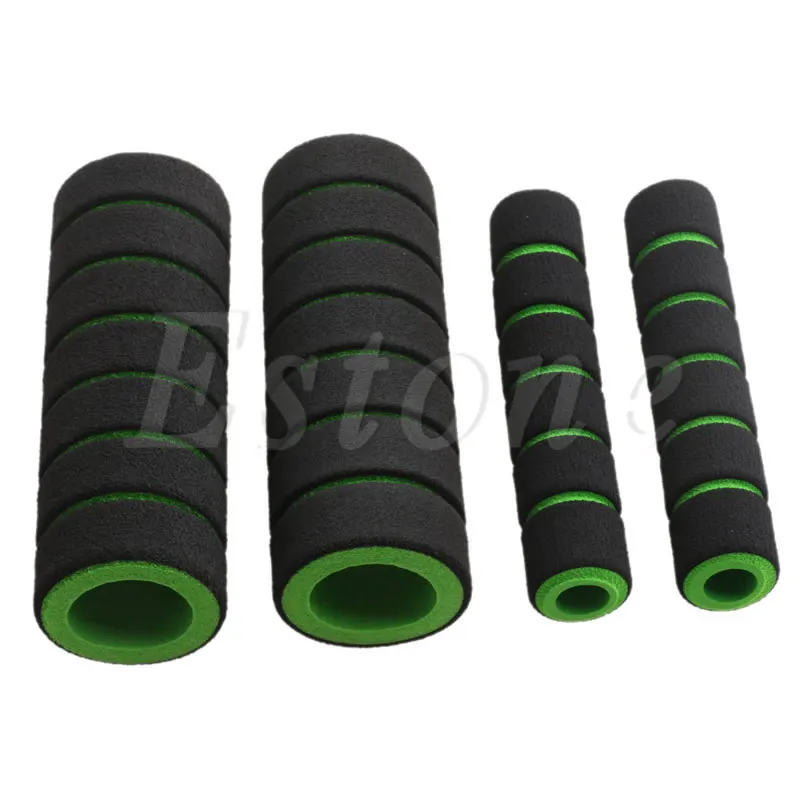 4 шт. поролоновая губка для мотоцикла велосипеда Нескользящие ручки набор