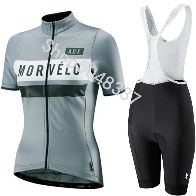 Женская летняя велосипедная майка Morvelo набор дышащая одежда для горного велосипеда Pro гоночный мотоцикл Велоспорт Джерси набор