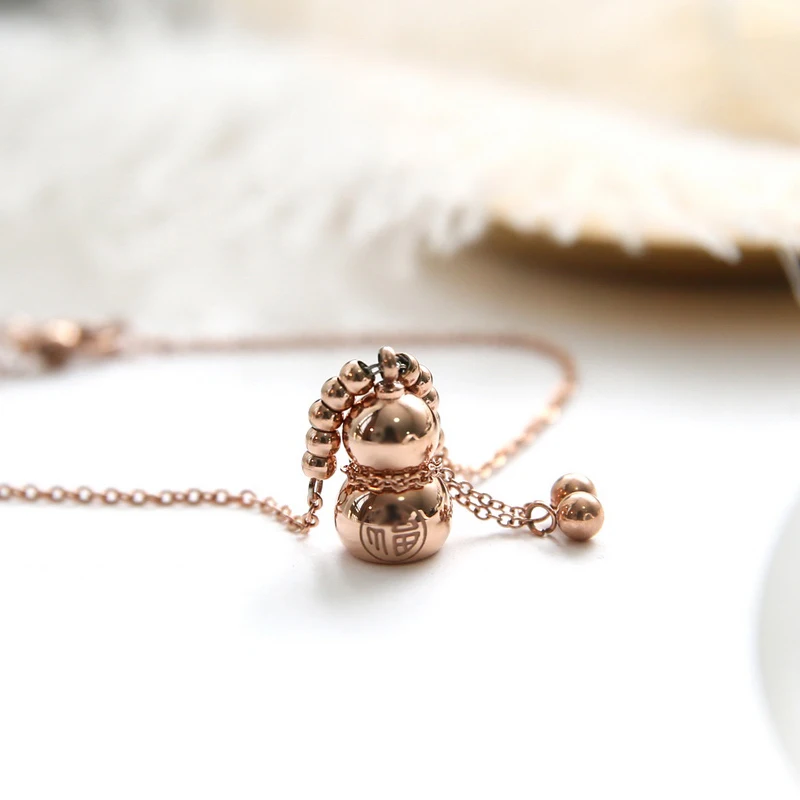 Модная женская цепочка YUN RUO 2018 в виде Розы элегантная тыква дизайнерские