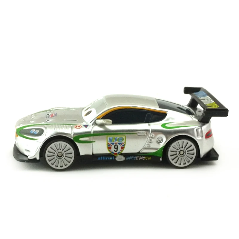 Disney Pixar Cars 2 Найджел Gearsley с металлической отделкой литой металл игрушечный
