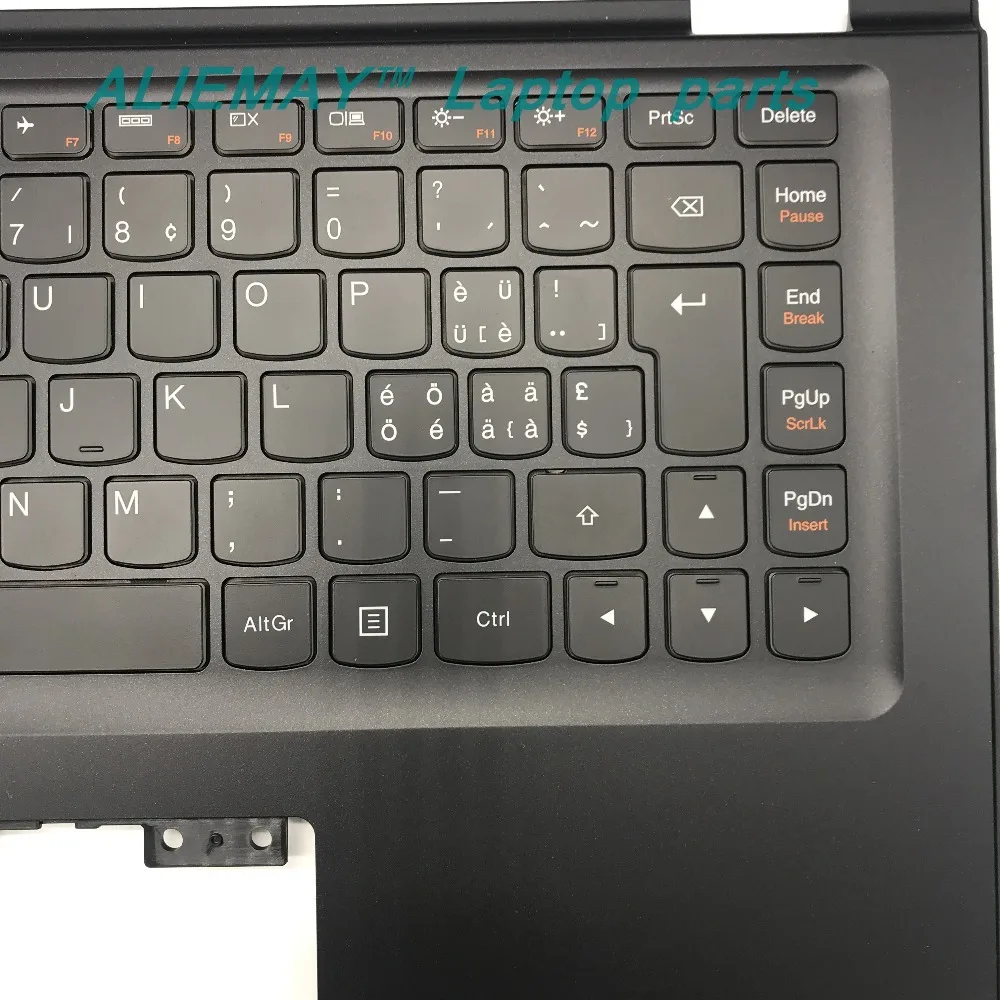 Запчасти для ноутбуков LENOVO YOGA 2 13 черная Подставка рук с подсветкой клавиатура SW1