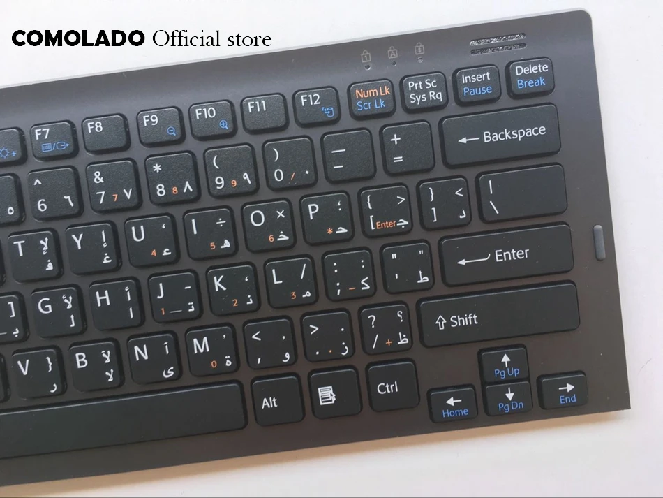 Arabic клавиатура для Sony Vaio VGN SR черная с рамкой Клавиатура ноутбука AR