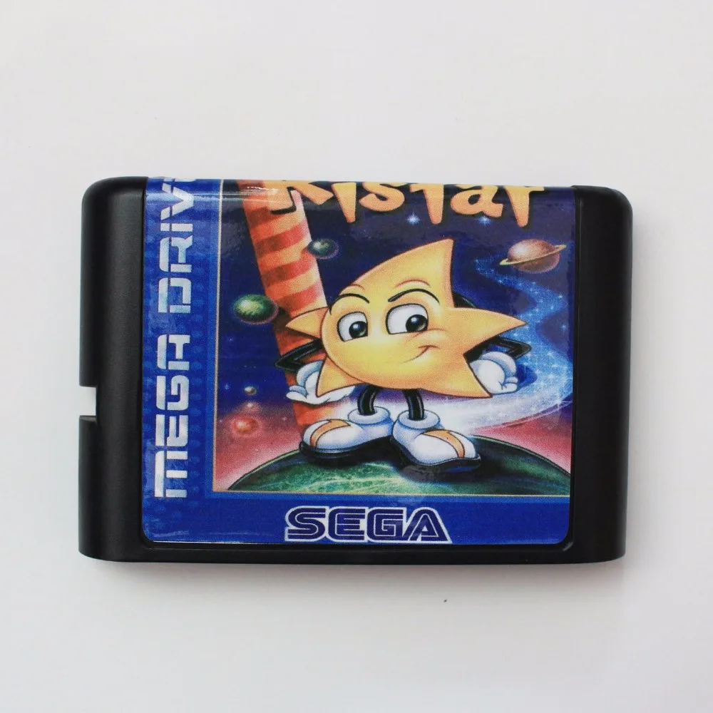 16 бит SEGA MD игровая карта Ristar для Sega Mega Drive Genesis | Электроника