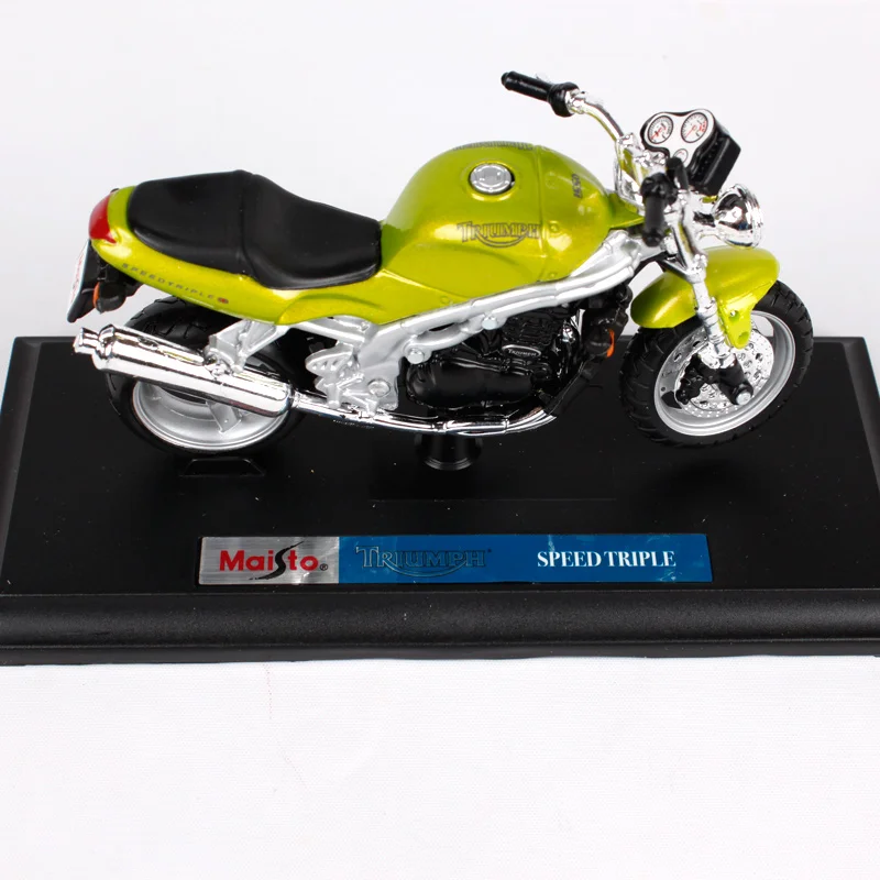MAISTO 1:18 Триумф скорости мотоцикла велосипеда литая модель игрушка новая в коробке