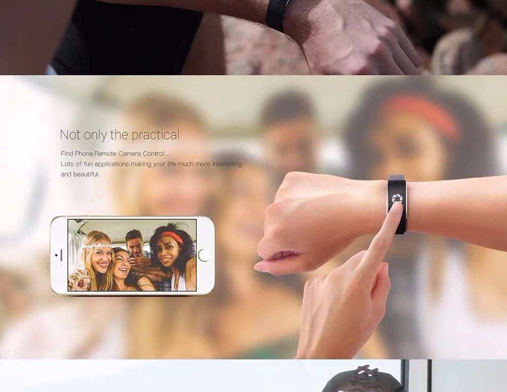 Умный Браслет iwown iwownfit I6 PRO, монитор сердечного ритма, умный Браслет, фитнес-трекер, Поддержка Android IOS