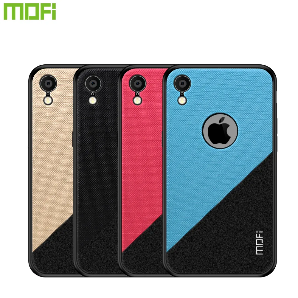 Чехол для телефона MOFI Fashion Silicone Shockproof для iPhone XS с защитным покрытием из тканевой текстуры для iPhone XR и iPhone XS Max.