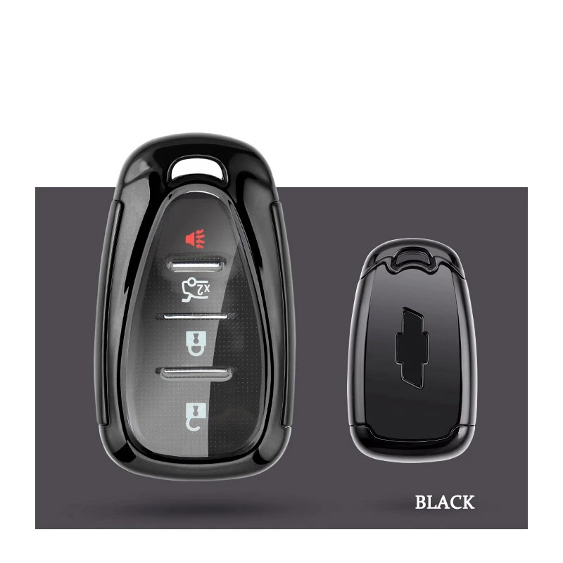 Чехол для автомобильного смарт-ключа для Chevrolet- Camaro Cruze Malibu Volt Malibu Spark Sonic Camaro Shell Protector FOB Holder
