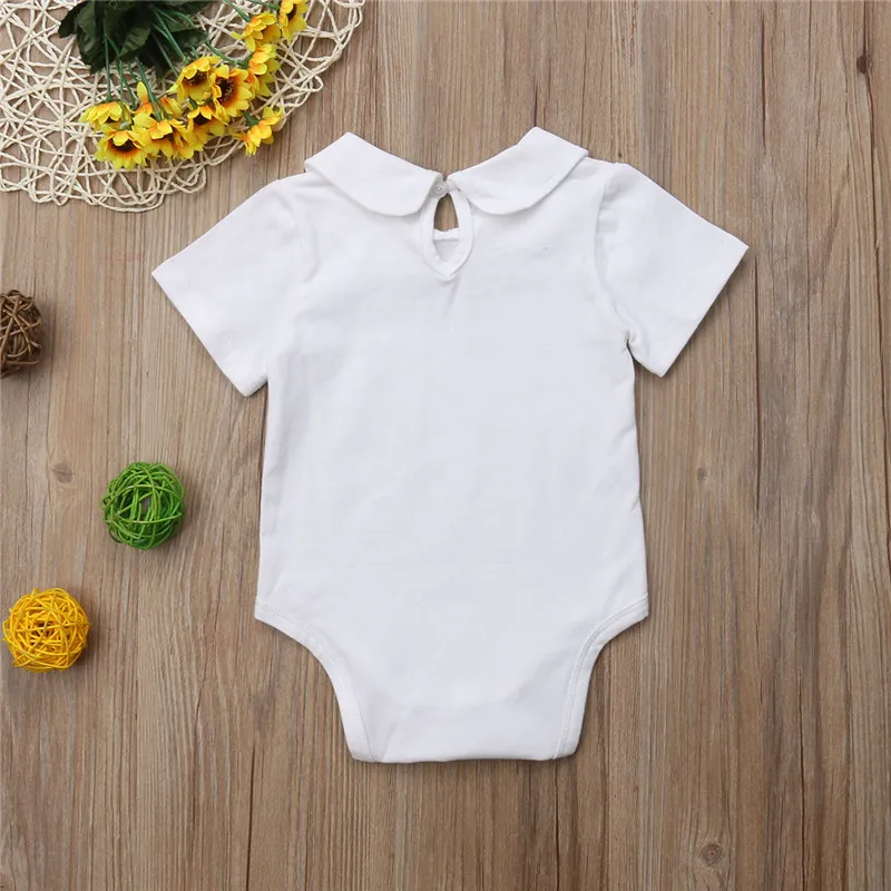 

PUDCOCO Infant Kid Baby Girl Boy Cotton Playsuit Fashion Soft Active Bodysuits Outfit Pop Clothes 0-12M