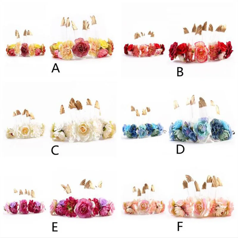 Ленты для волос с цветами мамы и меня 2019 шикарный стиль повязка на голову