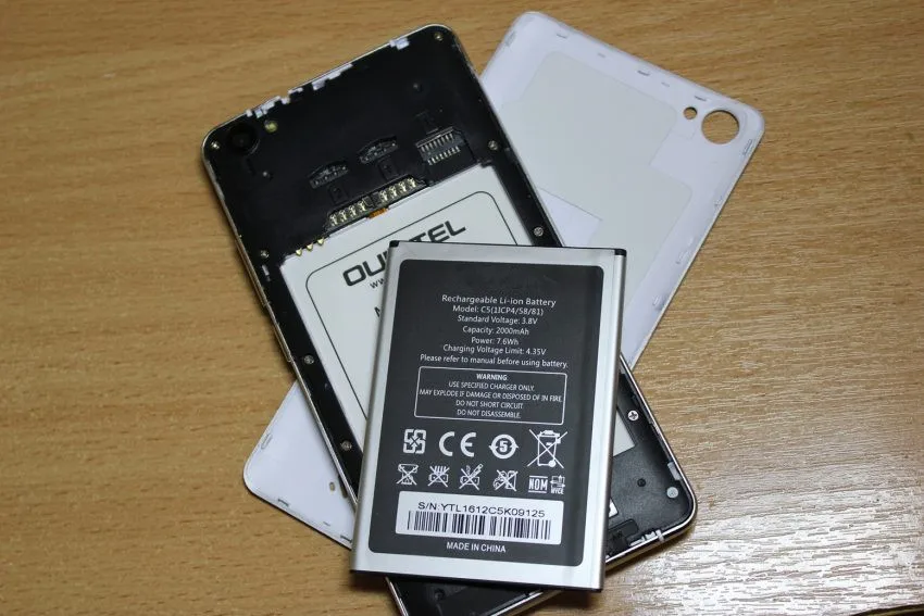 Аккумулятор MLLSE 2000 мАч для Oukitel C5 PRO|Аккумуляторы мобильных телефонов| |