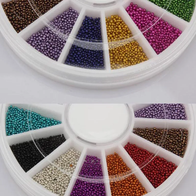 2000 шт ногтей декоративные акриловые Типсы колеса многоцветные маникюрные