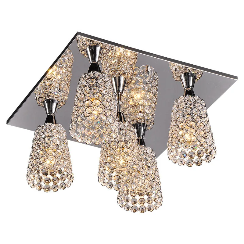 Современная хрустальная чашка вина с перевернутой головой потолочный