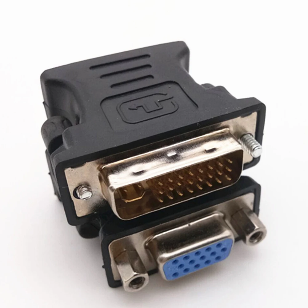 VGA15 Женский к DVI 24 + 5 Мужской конвертер высокоскоростной передачи данных