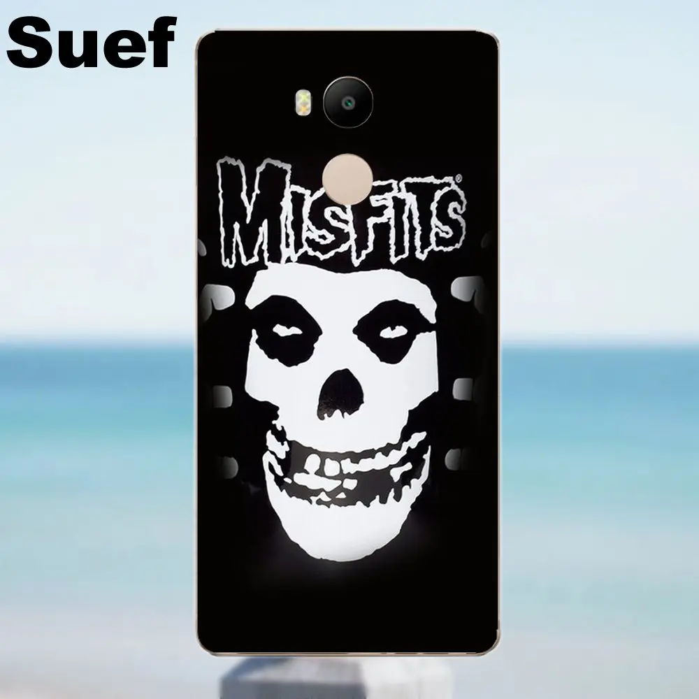 Suef мягкие чехлы для телефонов Misfits Fiend Crazy Skull Xiaomi Redmi 4 3 3S Pro Mi3 Mi4 Mi4i Mi4C Mi5 Mi5S Mi Max Note 2 |