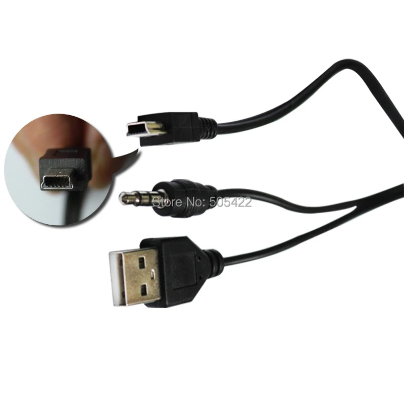 50 шт./лот 3 5 мм Aux аудио мини USB кабель Шнур адаптер зарядное устройство для iHome
