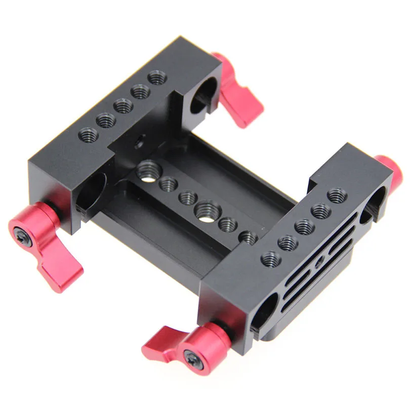 CAMVATE Камера Штатив Quick Release Монтажная пластина со штангой 15 мм Railblock зажим для DSLR