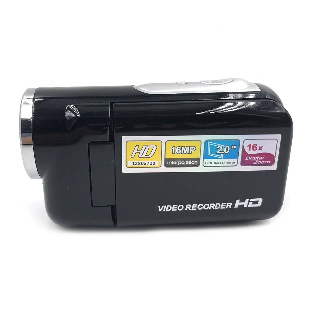 2,0 дюймовый TFT ЖК-экран Цифровая камера XD22 16MP HD 1280x720 16X цифровой зум игрушка камера видео рекордер мини дети/ребенок камера