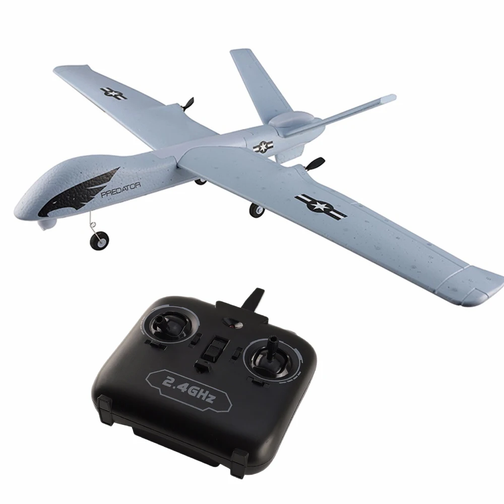 Летающая модель планера радиоуправляемый самолет 2 4G 2CH Predator Z51 дистанционное