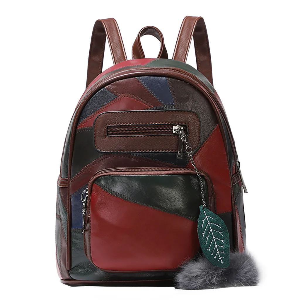 Maison Fabre Shoulder Bag Women Small Bag Fashion Leather Shoulder Bag Wild Student Back pack Leisure Travel Bag