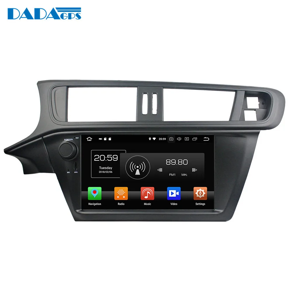 Автомагнитола на Android 9 0 4 + 32 ГБ без DVD плеера для Citroen C3 2005 GPS навигация стерео