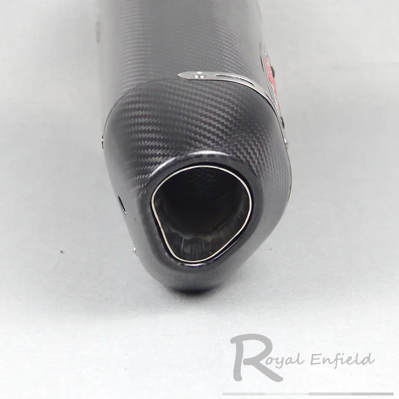 Для cbr650 1000 cb650f gsxr600 для Yoshimura 51 мм Универсальная выхлопная труба мотоцикла R77 из углеродного волокна глушитель выхлопной трубы
