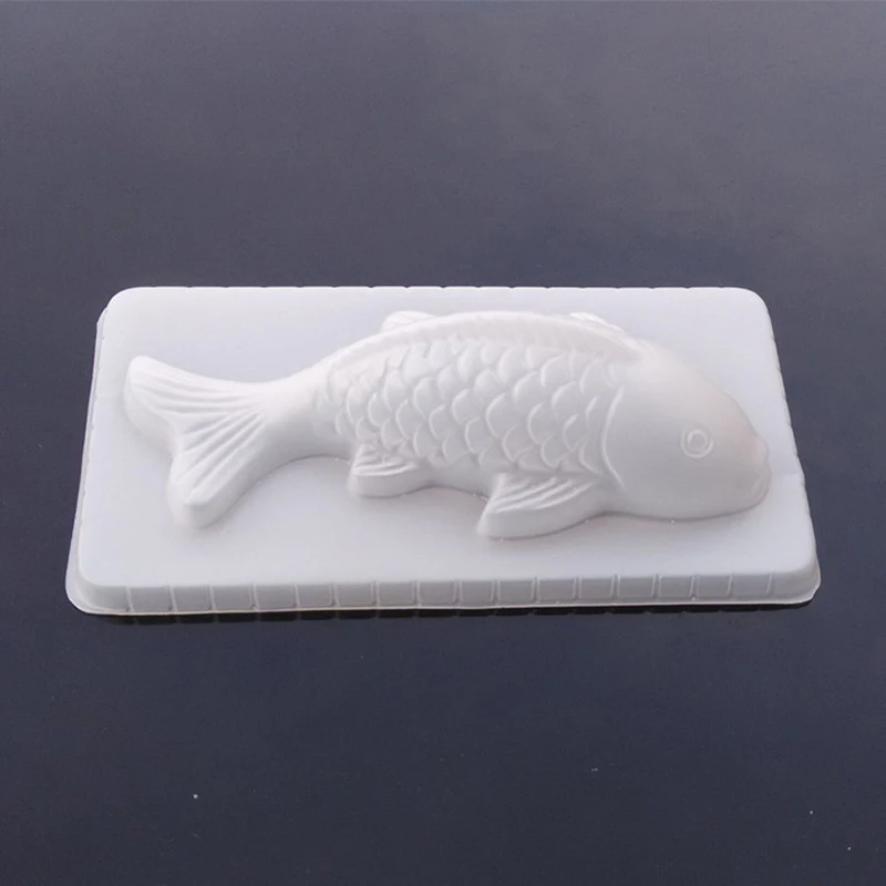 DIY 3D Koi рыба карп формы пластиковые желе ручной работы Sugarcraft торт пудинг