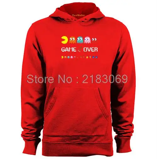 Пакман 80 s классический аркадная игра значок мужские и женские милые толстовки с