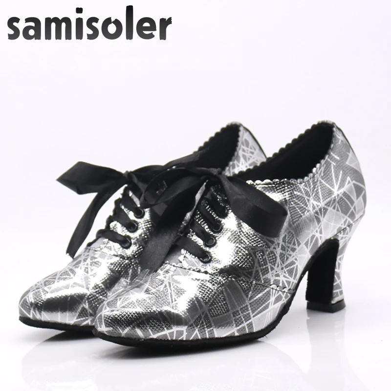 Лидер продаж Женская Профессиональная танцевальная обувь Samisoler Обувь для