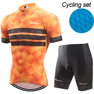 Cycling Set Phtxolue Pro велосипедная одежда для мужчин Велоспорт Джерси Набор велосипедная форма шоссейные велосипедные майки костюм для езды на горном велосипеде велосипедные наборы - Цвет: Cycling Set