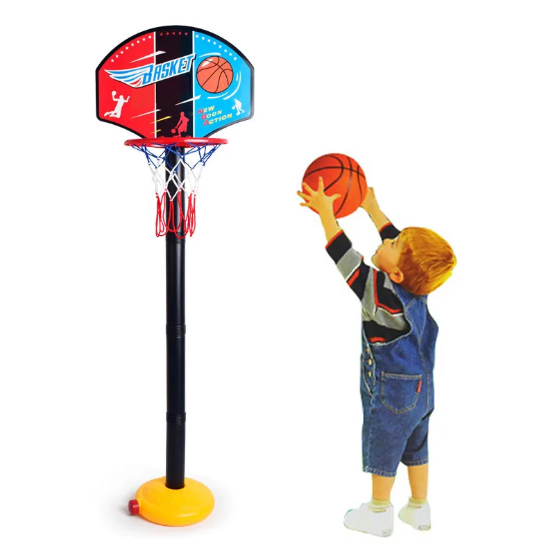 

Горячая Селли Дети миниатюрный Баскетбол обручи набор подставки Регулируемый с Надувное игрушки Спорт на открытом воздухе аксессуар 88